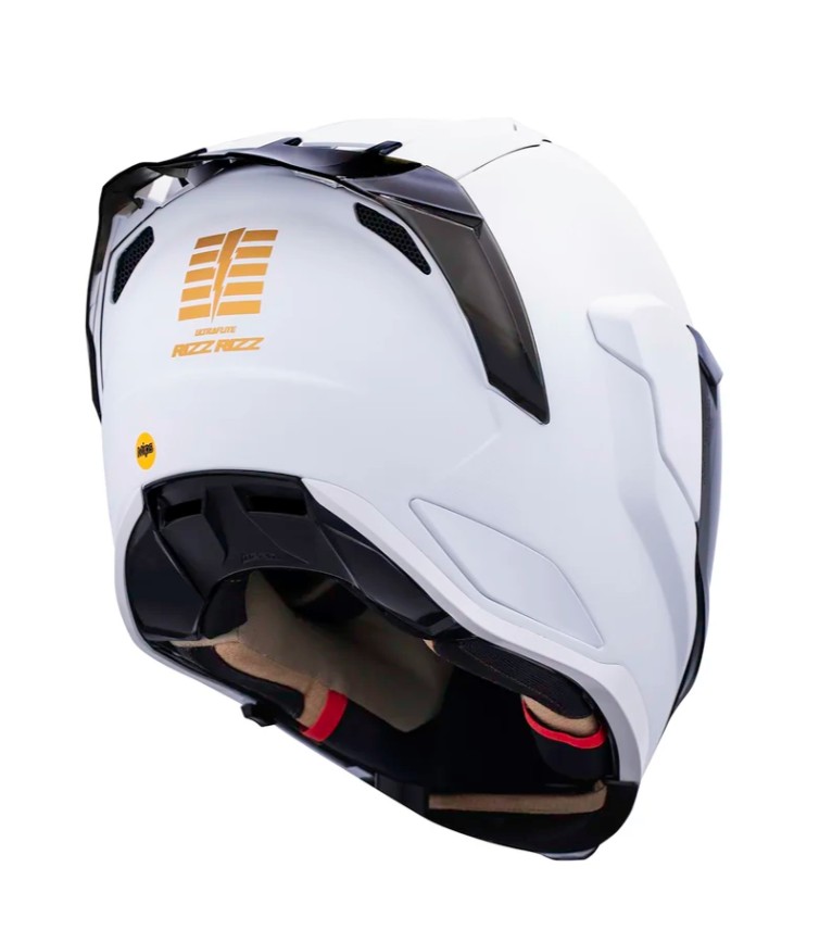 CASCO ICON Ultraflite Rizz Rizz - MIPS BLANCO & NEGRO - Imagen 3