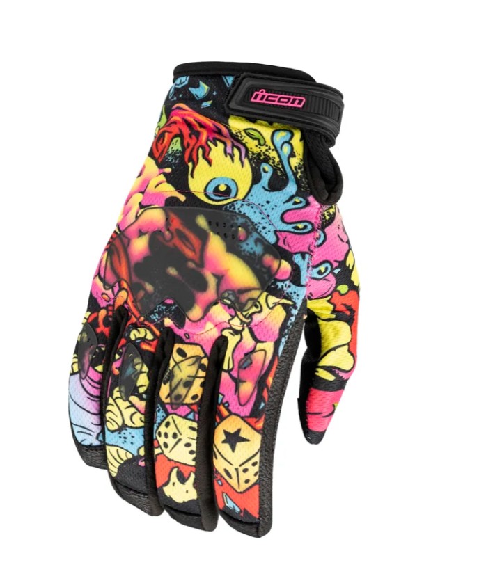 GUANTES ICON Hooligan Scatterbrain
