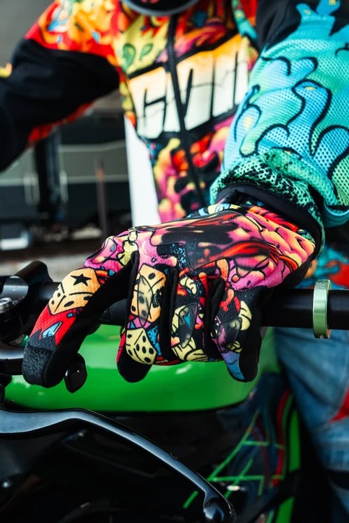 GUANTES ICON Hooligan Scatterbrain - Imagen 3